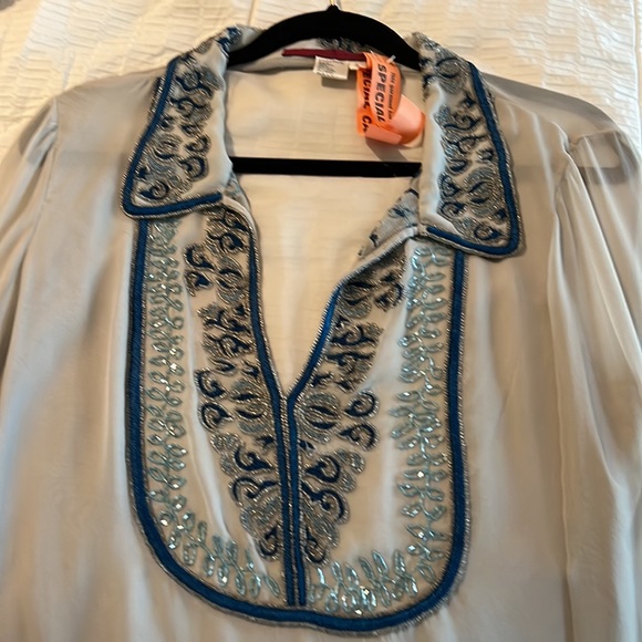 Emma black beaded top zipper on the side - Picture 7 of 8